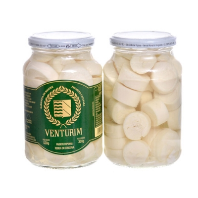 Palmito Pupunha Rodela em Conserva Miolo – Venturim – 530g