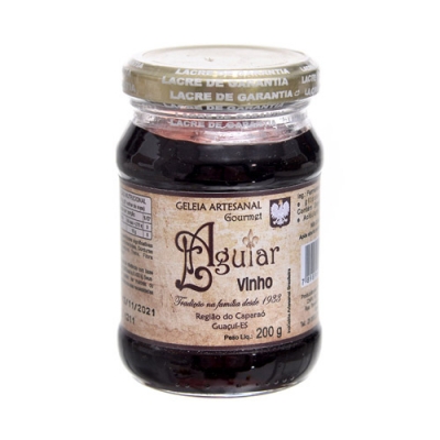 Geleia Artesanal Gourmet L Aguiar - Vinho - 200g